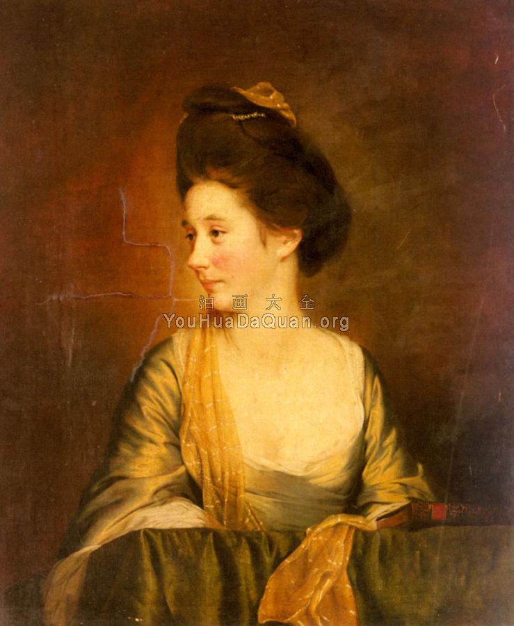 Portrait Of Susannah Leigh - 约瑟夫·怀特·德比